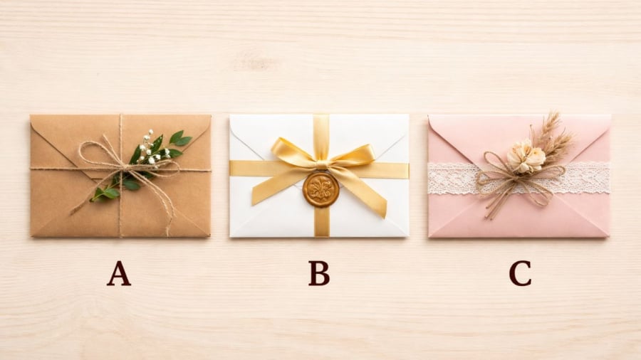 Bạn muốn mở chiếc phong bì nào?