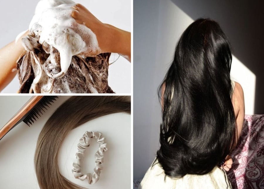 Bước làm sạch đóng vai trò quan trọng trong việc duy trì sức khỏe cho mái tóc.