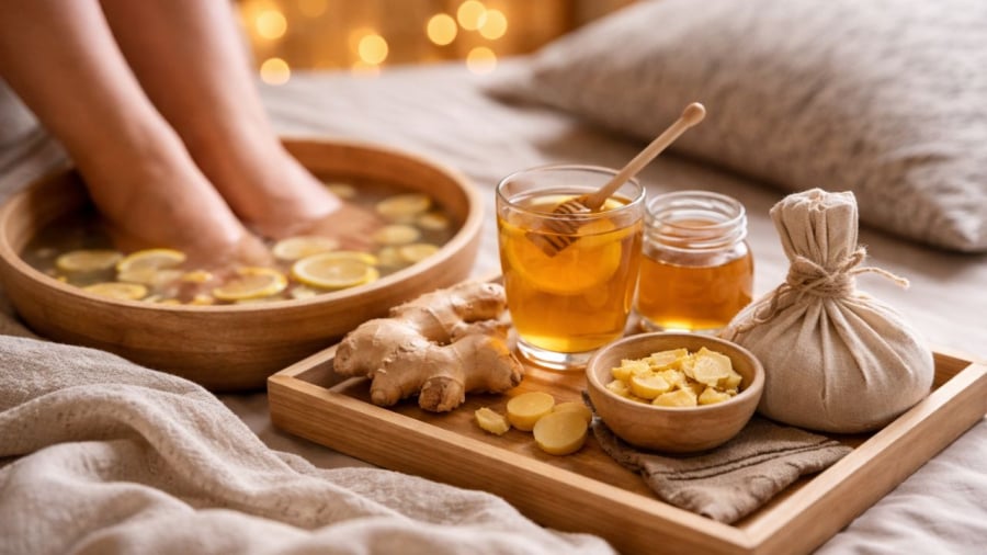 Gừng có thể giúp ngủ ngon