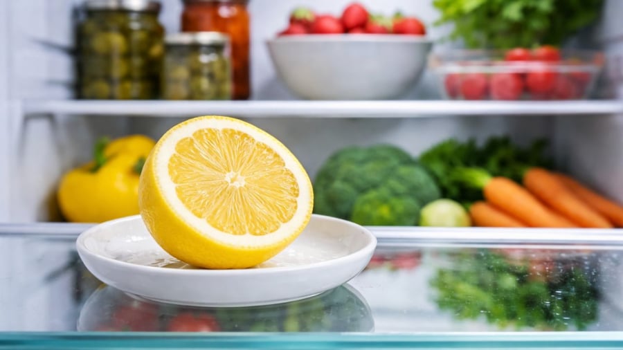 Chỉ cần đặt một vài lát chanh vào tủ lạnh: Mẹo nhỏ đơn giản nhưng mang lại 4 lợi ích bất ngờ 19 Miếng chanh trong tủ lạnh mang lại công dụng bất ngờ