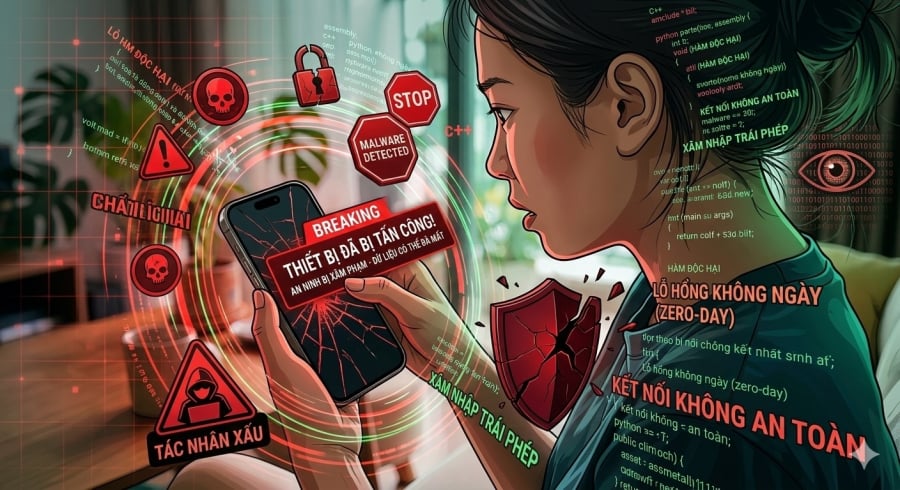 Các lỗ hổng bảo mật trên iOS có thể bị khai thác nếu thiết bị chưa được cập nhật phiên bản mới.