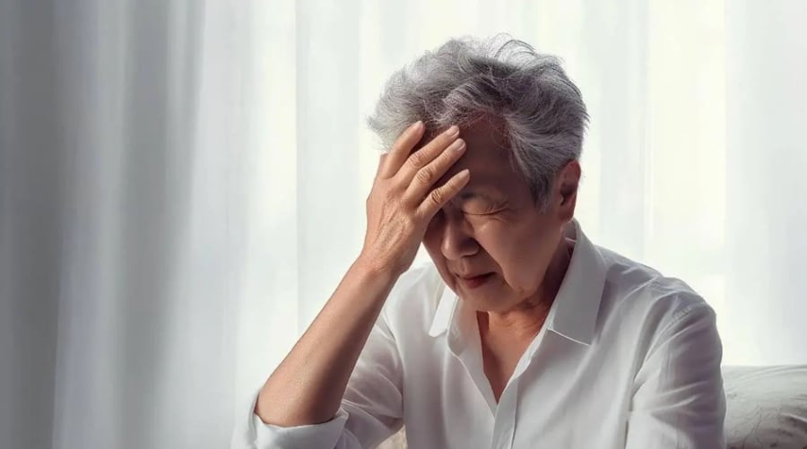 Căng thẳng kéo dài có thể ảnh hưởng đến sức khỏe của nang tóc, thậm chí thúc đẩy quá trình bạc tóc sớm. Ảnh minh họa