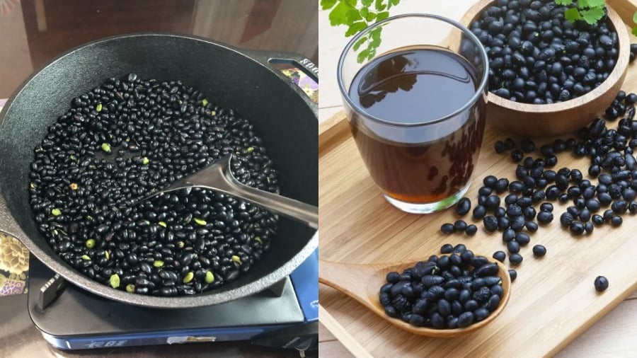 Uống nước đậu đen rang mang lại nhiều lợi ích cho sức khỏe.