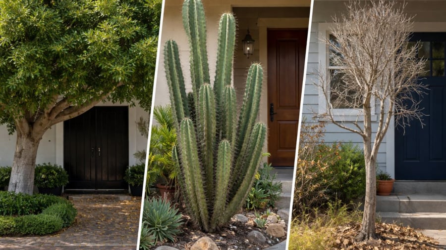 Những cây này đứng trước nhà sẽ cản trở tài lộc của gia chủ