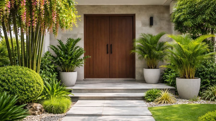 Phong thuỷ cho rằng cây trước cửa nhà cần chọn đúng loại