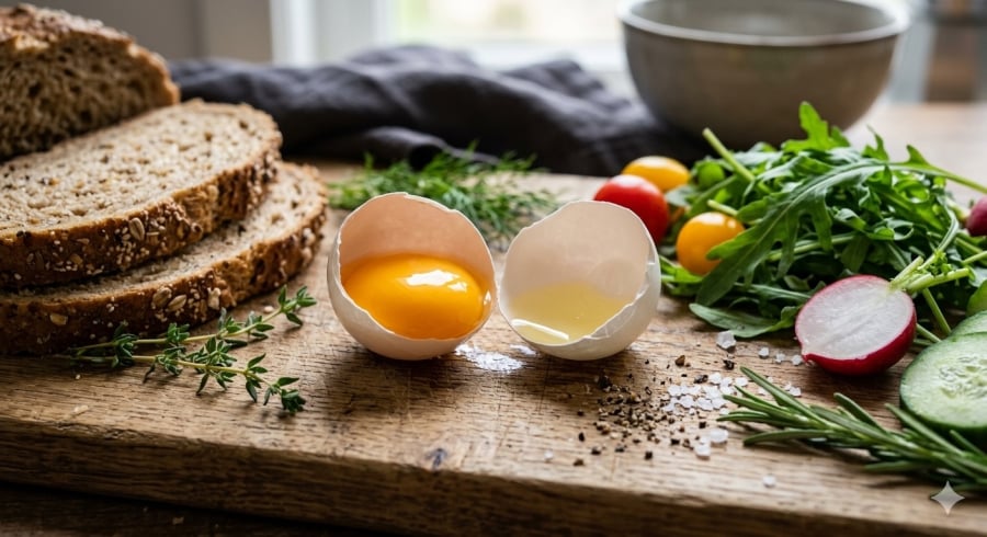 Trứng cung cấp protein chất lượng cao và nhiều dưỡng chất quan trọng cho cơ thể.