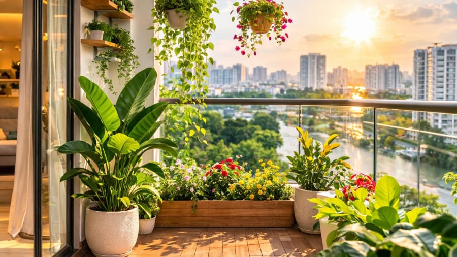 Ban công có 3 đặc điểm này thường được xem là dễ hút tài lộc, nhiều gia đình đang vô tình sở hữu 19 Những đặc điểm này của ban công cho thấy phong thuỷ tốt