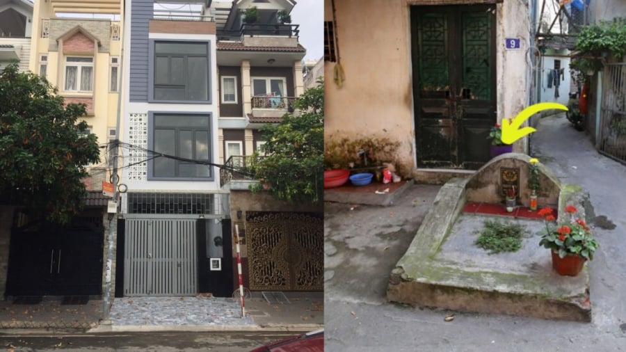 Cửa chính của căn nhà không nên hướng ra những khu vực có âm khí nặng nề như nghĩa trang, khu vực hoang vu...