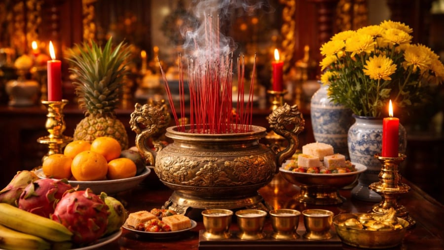 Thắp hương tránh tuỳ tiện