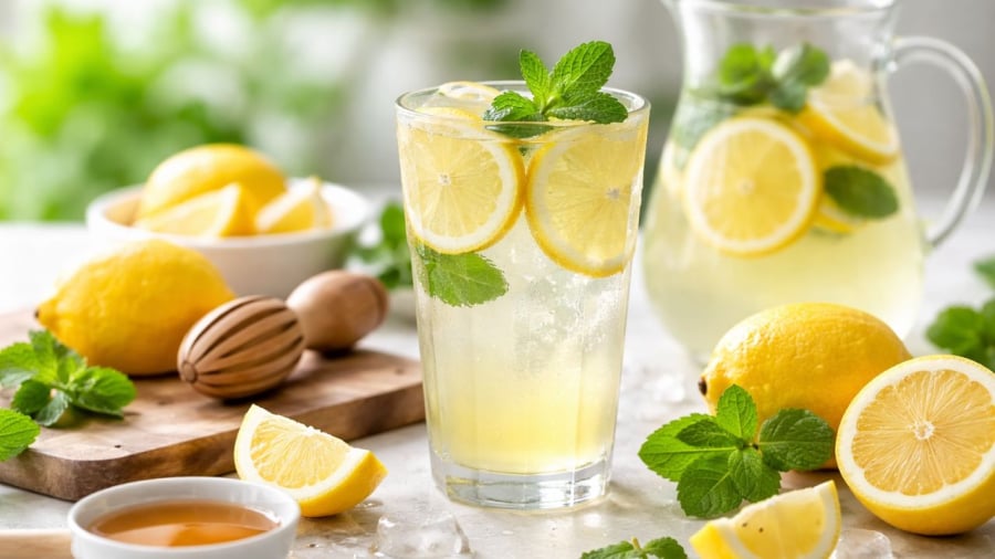 Nước chanh tốt nhưng không phải lúc nào cũng là thời điểm tốt để uống