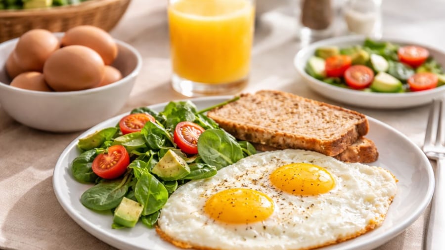 Ăn trứng đúng cách vào buổi sáng có thể mang lại nhiều lợi ích
