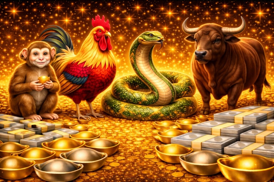 Hết đêm nay Lộc vào thẳng cửa, 3 con giáp bước vào đời sống phồn hoa