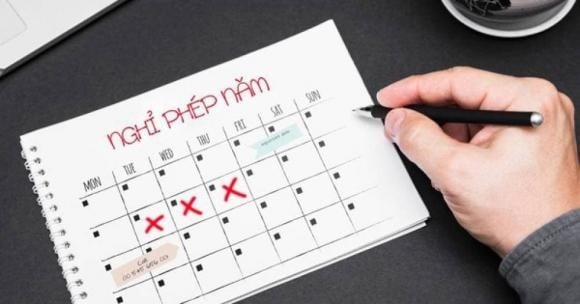 Người làm đủ 12 tháng sẽ được nghỉ phép năm và hưởng nguyên lương như sau:    