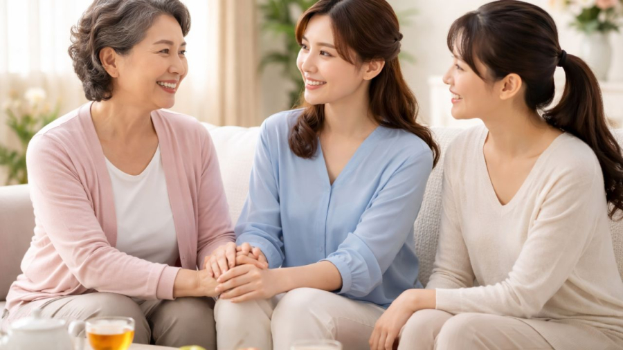 Giữa mẹ chồng và nàng dâu luôn dễ có một khoảng cách nên biết giữ nguyên tắc ứng xử sẽ quan trọng hơn kỳ vọng