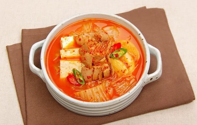 Cách nấu canh kim chi ngon 
