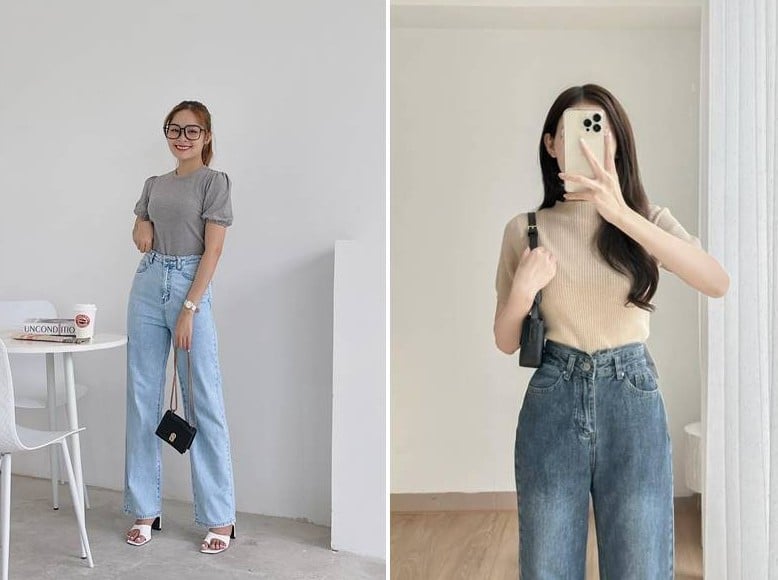 Trong số các dáng quần phổ biến, jeans ống đứng được xem là lựa chọn cân bằng nhất giữa sự thoải mái và khả năng tôn dáng. T