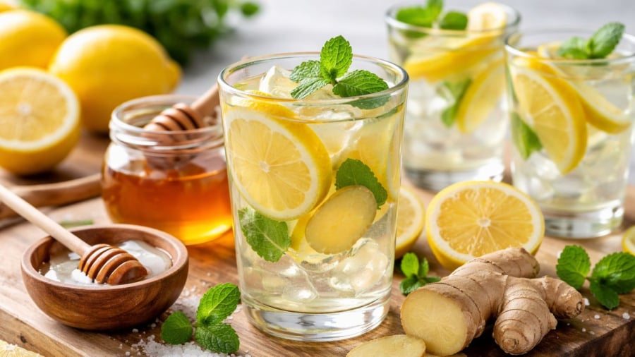 Thêm các gia vị này vào nước chanh