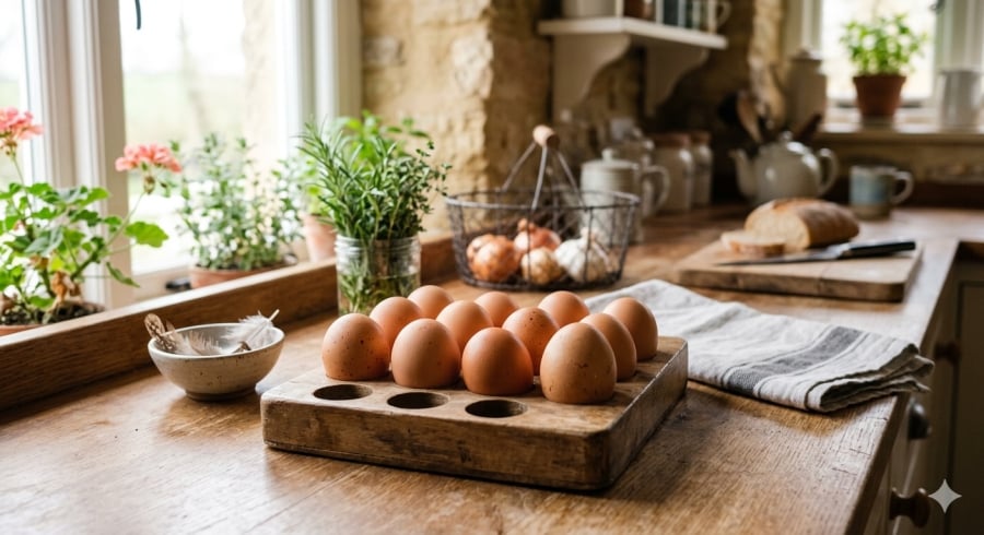 Trứng tươi vẫn có thể giữ độ an toàn trong thời gian ngắn nếu để ở môi trường sạch