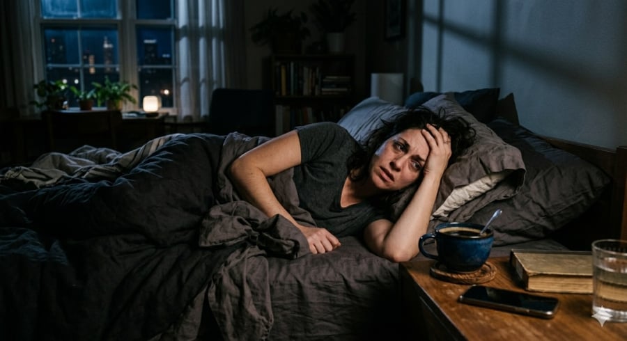 Cà phê uống sát giờ ngủ dễ gây mất ngủ và ảnh hưởng nhịp sinh học