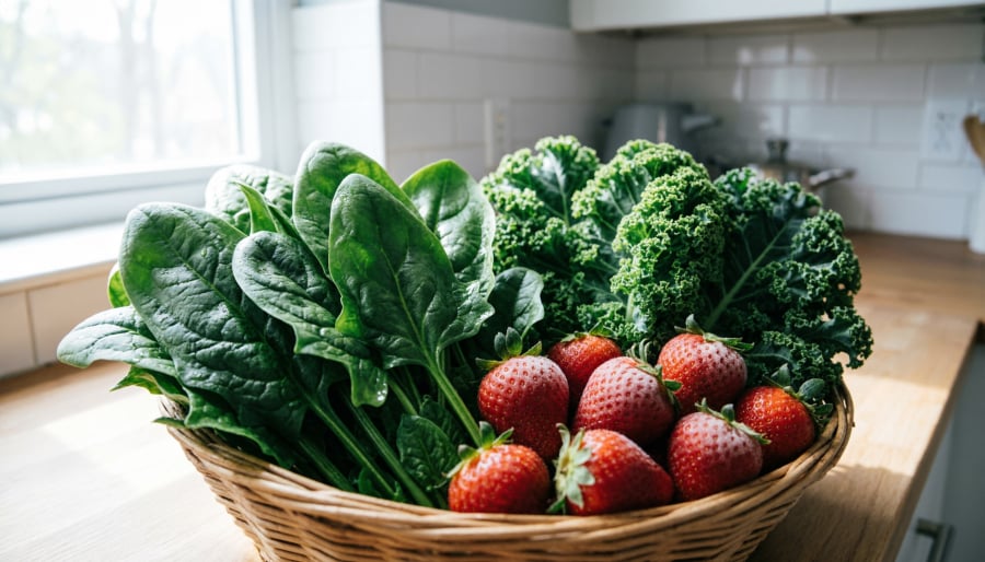 Rau quả tươi mang lại nhiều lợi ích nhưng cần được sơ chế kỹ để giảm dư lượng không mong muốn