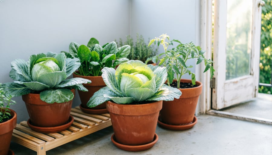 Chỉ cần một góc nhỏ, bạn đã có thể bắt đầu vườn rau sạch tại nhà