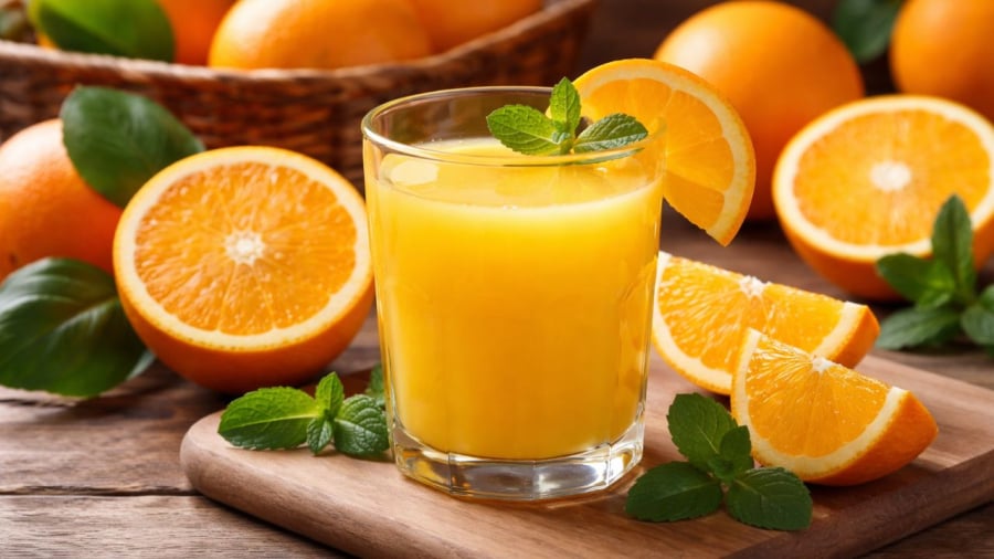 Không phải lúc nào cũng nên uống nước cam