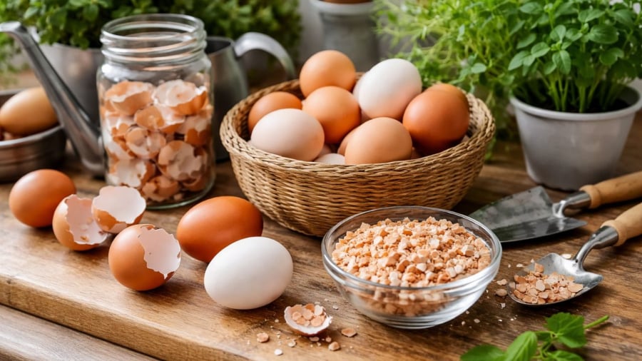 Vỏ trứng rất nhiều công dụng khiến bạn bất ngờ