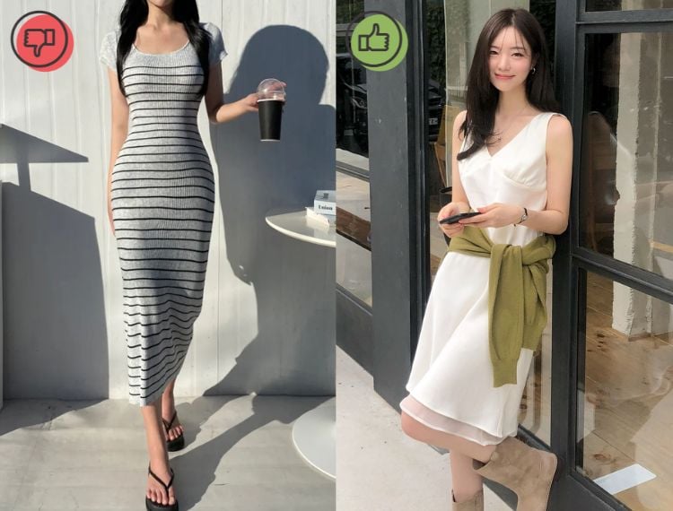 Bên cạnh đó, chất liệu dệt kim khá dày cũng không thực sự phù hợp với thời tiết oi bức của mùa hè.