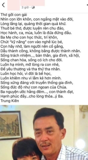 Bố của Tóc Tiên có chia sẻ đầu tiên sau khi con gái ly hôn Touliver