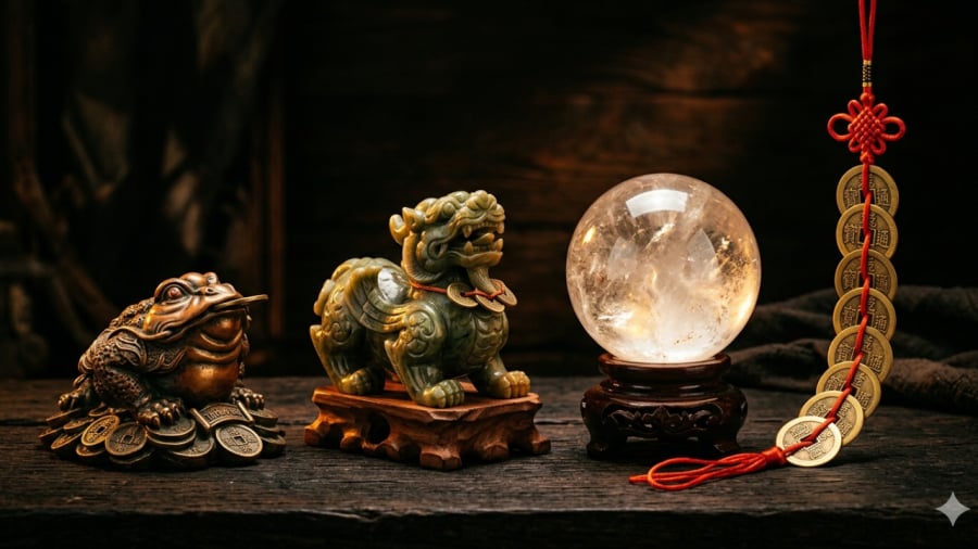 Lựa chọn trực giác một vật phẩm phong thủy có thể phản ánh xu hướng tài chính của bạn.