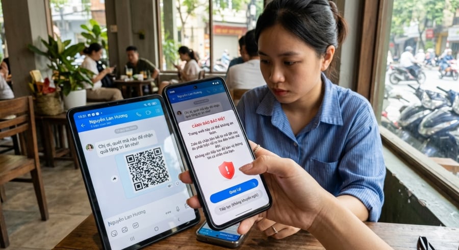 Chỉ một lần quét mã QR không rõ nguồn gốc có thể khiến tài khoản Zalo bị chiếm đoạt.