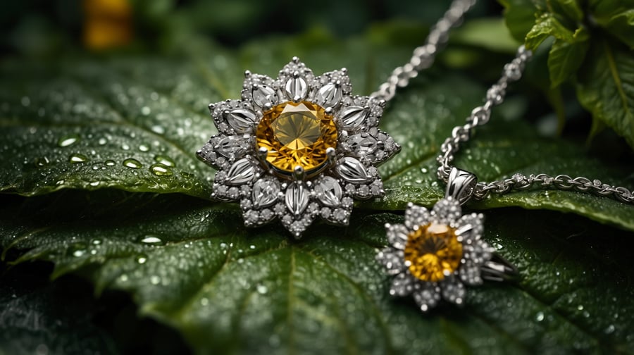 C. Trang sức cầu kỳ, nhiều chi tiết tinh xảo