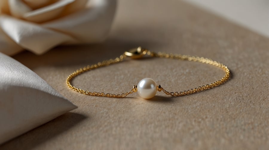 D. Trang sức tối giản, tinh tế