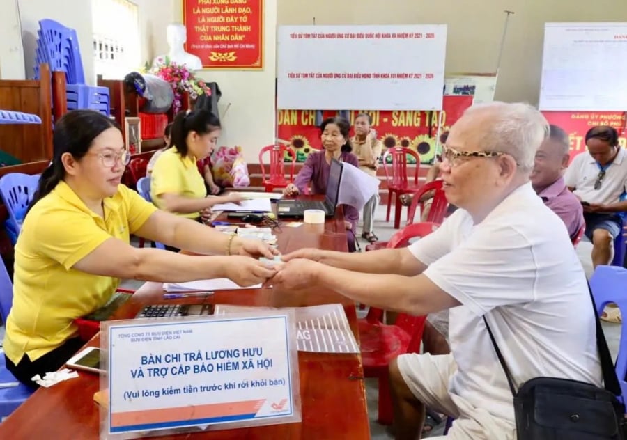 Tổng mức tăng lương hưu đối với nhóm nghỉ hưu trước năm 1995 dự kiến đạt ít nhất 16–17%.    