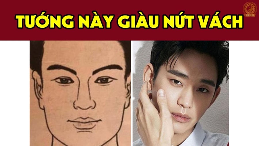 Tướng cằm giàu có 