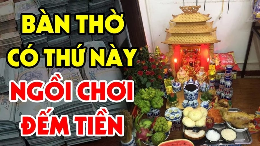 3 thứ đặt lên bàn thờ nghèo cũng hóa giàu