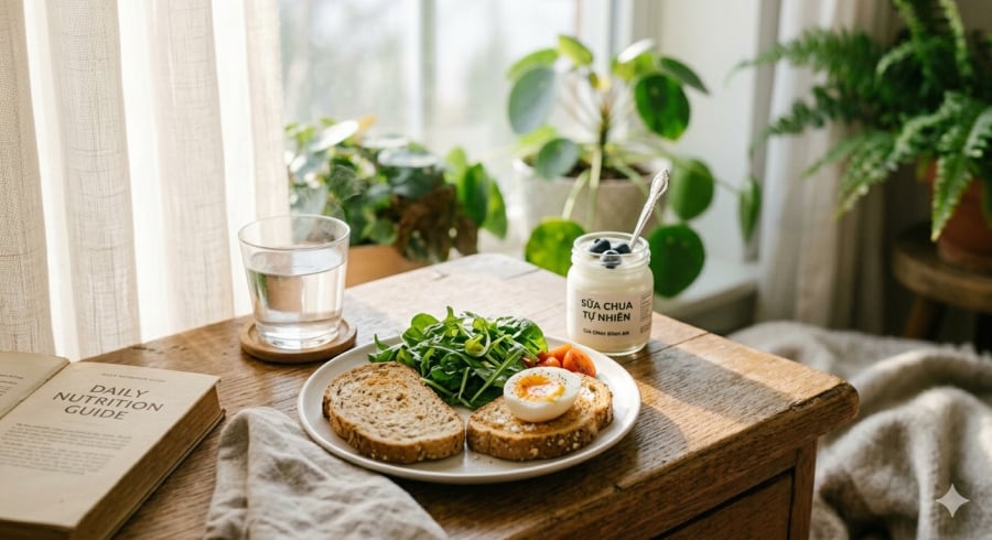 Kết hợp thực phẩm hợp lý giúp duy trì thói quen ăn uống lành mạnh mỗi ngày