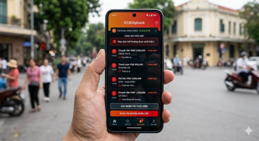 Chỉ một lần cung cấp thông tin, tài khoản ngân hàng có thể bị kiểm soát và sử dụng trái phép