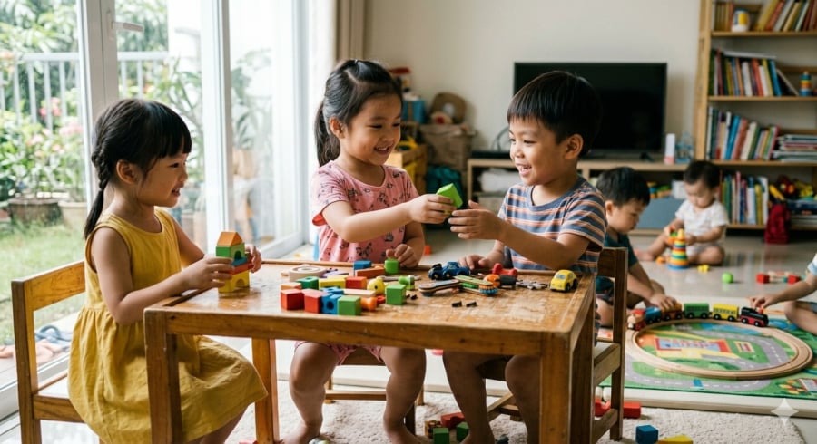 Khả năng thấu cảm và kết nối xã hội giúp trẻ phát triển toàn diện.