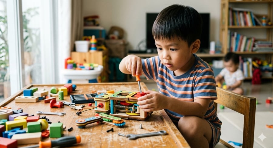 Sự tò mò và ham khám phá là nền tảng quan trọng của khả năng tự học.