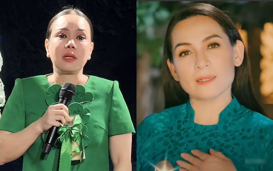 Cô xúc động khi nhắc lại những kỷ niệm từng gắn bó với người đồng nghiệp quá cố. 