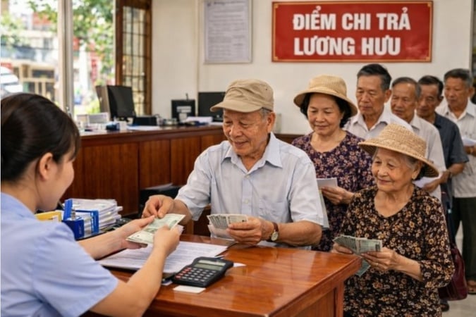 Sau khi điều chỉnh theo tỷ lệ, nếu mức hưởng vẫn thấp, người nghỉ hưu sẽ tiếp tục được hỗ trợ thêm.