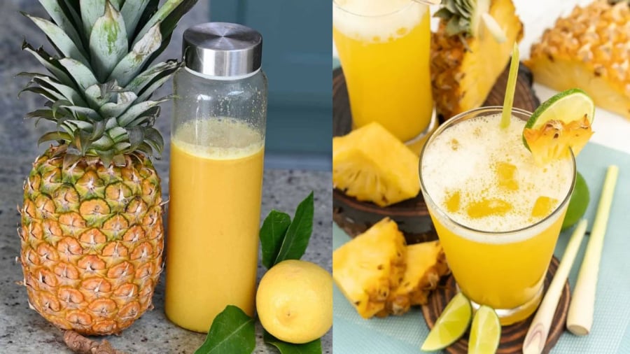 Uống nước ép dứa vừa bổ sung vitamin, khoáng chất cho cơ thể, vừa hỗ trợ giảm cân.