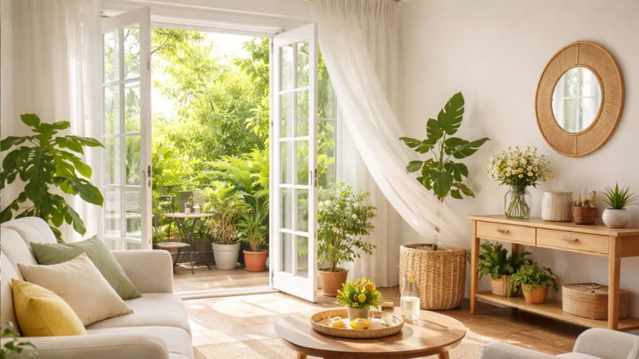 Những ngày hè nắng nóng hãy chú ý những điều này để ngôi nhà được trong lành mát mẻ