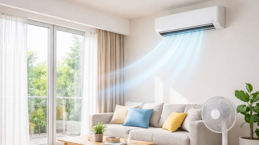 Có nên đóng kín cửa khi bật điều hoà?