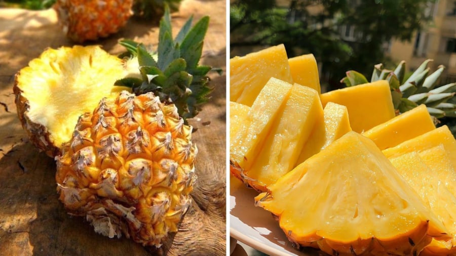 Dứa (thơm) là loại trái cây phổ biến vào mùa hè