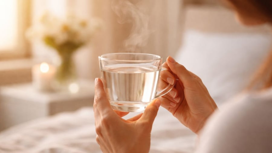 Uống nước ấm mỗi sáng mang lại nhiều lợi ích bất ngờ