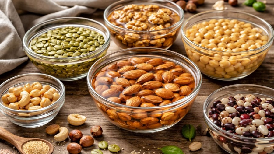 Ngâm hạt mang lại những lợi ích bất ngờ