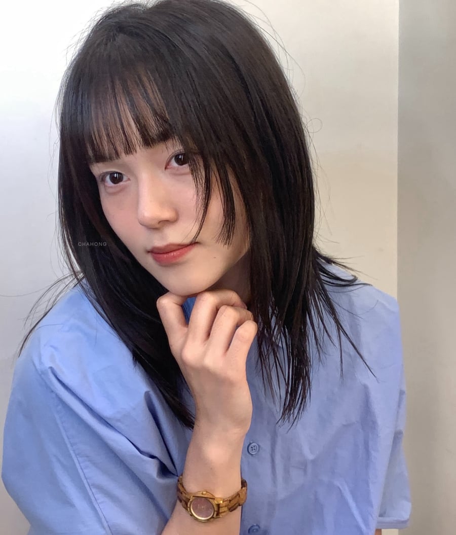 Mái thưa là chi tiết nhỏ nhưng có khả năng thay đổi tổng thể khuôn mặt. 