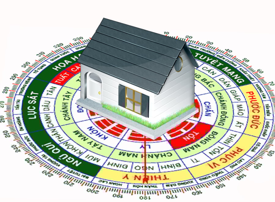 Những người có điều kiện kinh tế thường rất kỹ lưỡng khi lựa chọn nhà ở, đặc biệt là về thiết kế căn hộ và hướng nhà. Ảnh minh họa